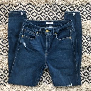Good American Dark Blue Skinny Jeans